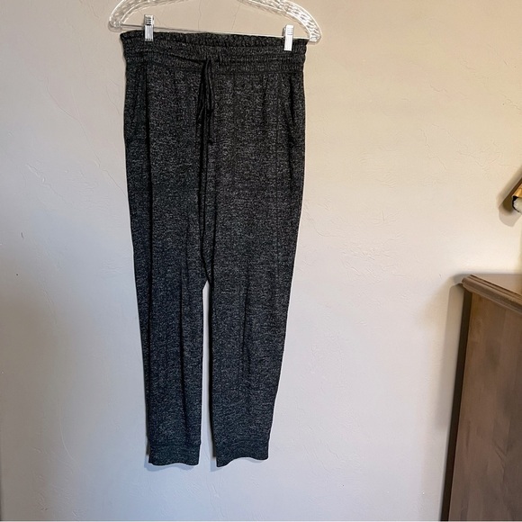 Aerie Gray Heathered Super Soft Jogger Pants - Picture 2 of 7